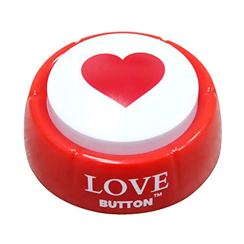 Talkie Toys Products Love Button - Sprechender Knopf spielt 10 Liebessprüche von Talkie Toys Products