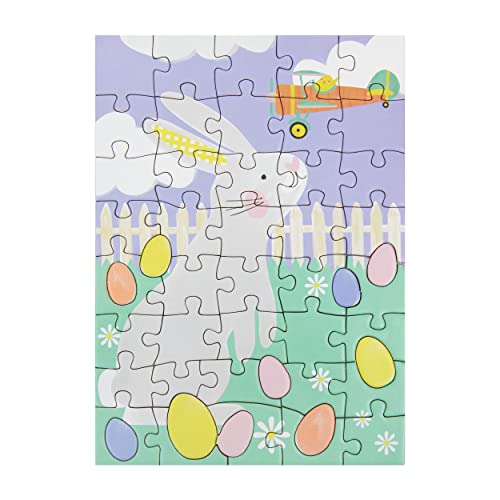 Talking Tables 50-teiliges Osterpuzzle für Kinder, Frühlingshase, Kaninchen, Partytüten, Geschenke für Kinder, Puzzlespiele, ab 3 Jahren, Geschenkbox von Talking Tables
