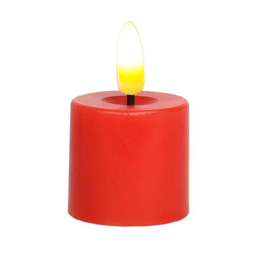 Talking Tables Batteriekerzen, flammenlose rote LED-Teelichtkerze, flackernd, Wachs-Finish, Tafelaufsatz, Weihnachten, Halloween, Geschenk, Wichteln Talking Tables Batteriekerzen, flammenlose rote LED-Teelichtkerze, flackernd, Wachs-Finish, Tafelaufsatz, Weihnachten, Halloween, Geschenk, Wichteln von Talking Tables