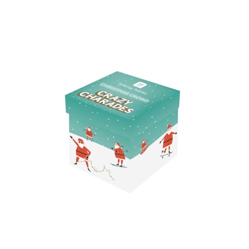 Talking Tables Crazy Charades Game, 60 Cards, Dinner Party, Fun Travel Pocket Games for Kids, Adults, Card Games, Xmas Stocking Filler, Christmas, Ages 8+ Talking Tables Crazy Charades Game, 60 Cards, Dinner Party, Fun Travel Pocket Games for Kids, Adults, Card Games, Xmas Stocking Filler, Christmas, Ages 8+ von Talking Tables