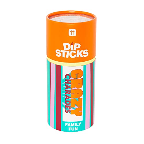 Talking Tables Dipsticks Crazy Charades Spiel für Kinder und Erwachsene | Schauspielideen für die ganze Familie, Geschenk, Stockfüller Talking Tables Dipsticks Crazy Charades Spiel für Kinder und Erwachsene | Schauspielideen für die ganze Familie, Geschenk, Stockfüller von Talking Tables