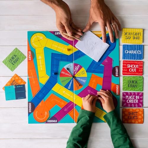 Talking Tables Kinder gegen Erwachsene Familie Brettspiel für Weihnachten | 6X Classic Party Games Night - Kinder Scharaden, Zeichnung, 3 Hinweise, Shout Out Trivia Fragen, Alter 9+ Talking Tables Kinder gegen Erwachsene Familie Brettspiel für Weihnachten | 6X Classic Party Games Night - Kinder Scharaden, Zeichnung, 3 Hinweise, Shout Out Trivia Fragen, Alter 9+ von Talking Tables
