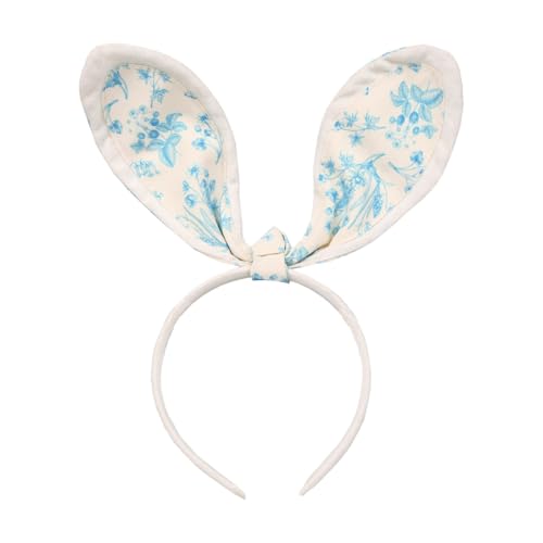 Talking Tables Osterhasenohren für Kinder Jungen Mädchen blaues Stoff-Stirnband-Accessoire Babyparty Kinderkostüm zum Anziehen Einheitsgröße Talking Tables Osterhasenohren für Kinder Jungen Mädchen blaues Stoff-Stirnband-Accessoire Babyparty Kinderkostüm zum Anziehen Einheitsgröße von Talking Tables