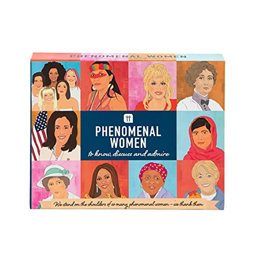 Talking Tables Phänomenales Frauen-Konvertierungsspiel mit zum Nachdenken anregenden Fragekarten | Für nach dem Abendessen, Geschenke für sie, Feministinnen, Stockfüller Talking Tables Phänomenales Frauen-Konvertierungsspiel mit zum Nachdenken anregenden Fragekarten | Für nach dem Abendessen, Geschenke für sie, Feministinnen, Stockfüller von Talking Tables