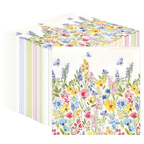 Talking Tables Table Kind Einweg-Servietten, weiche Papierservietten, Einweg-Servietten, Blumenmuster, für Hochzeiten oder den täglichen Gebrauch, umweltfreundlich, kompostierbar, recycelbar Talking Tables Table Kind Einweg-Servietten, weiche Papierservietten, Einweg-Servietten, Blumenmuster, für Hochzeiten oder den täglichen Gebrauch, umweltfreundlich, kompostierbar, recycelbar von Talking Tables