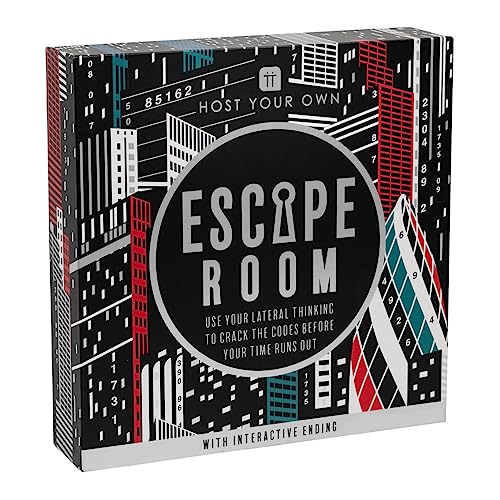 Talking Tables Themen Escape Room Spiel zu Hause | Spiele Nacht | Interaktives Ende | Für Geburtstagsparty, Nach dem Abendessen, Weihnachten, Geschenk, Host-Escape-LDN Talking Tables Themen Escape Room Spiel zu Hause | Spiele Nacht | Interaktives Ende | Für Geburtstagsparty, Nach dem Abendessen, Weihnachten, Geschenk, Host-Escape-LDN von Talking Tables