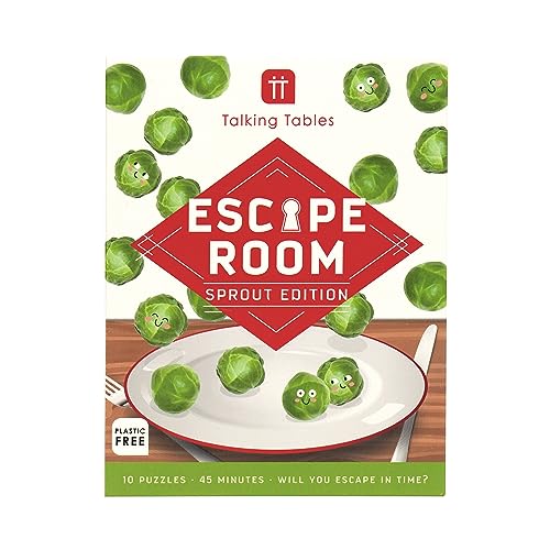Talking Tables Weihnachtsthema Kinder-Escape-Room-Spiel Sprout Edition | Familienspaßige Tischspiele zum Spielen beim Abendessen Geschenkidee für den Nikolausstrumpf Talking Tables Weihnachtsthema Kinder-Escape-Room-Spiel Sprout Edition | Familienspaßige Tischspiele zum Spielen beim Abendessen Geschenkidee für den Nikolausstrumpf von Talking Tables