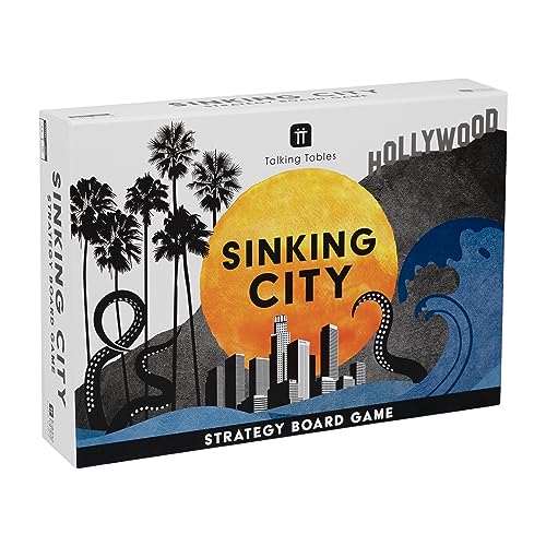 Talking Tables: Sinking City Neues Brettspiel EIN lustiges und rasantes Strategieabenteuer für Freunde und Familie, Erwachsene, Immer Wieder gespielt Werden kann! Ab 13 Jahren von Talking Tables