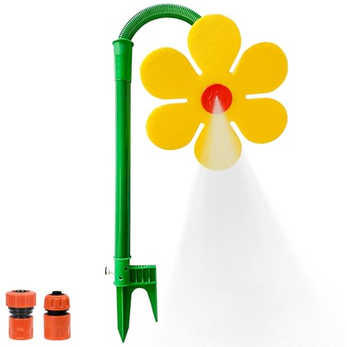Wassersprinkler Rasensprenger Spielzeug,Sprinkler Blume Verrückte Blume für Garten mit Erdspieß,Outdoor Rasensprenger 360°Drehbares Wasser Sprinklersystem,Sommer Wasserspielzeug Spray Wasserspiel (02) Wassersprinkler Rasensprenger Spielzeug,Sprinkler Blume Verrückte Blume für Garten mit Erdspieß,Outdoor Rasensprenger 360°Drehbares Wasser Sprinklersystem,Sommer Wasserspielzeug Spray Wasserspiel (02) von Talleros