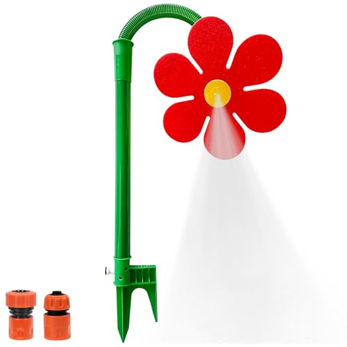 Wassersprinkler Rasensprenger Spielzeug,Sprinkler Blume Verrückte Blume für Garten mit Erdspieß,Outdoor Rasensprenger 360°Drehbares Wasser Sprinklersystem,Sommer Wasserspielzeug Spray Wasserspiel (01) Wassersprinkler Rasensprenger Spielzeug,Sprinkler Blume Verrückte Blume für Garten mit Erdspieß,Outdoor Rasensprenger 360°Drehbares Wasser Sprinklersystem,Sommer Wasserspielzeug Spray Wasserspiel (01) von Talleros