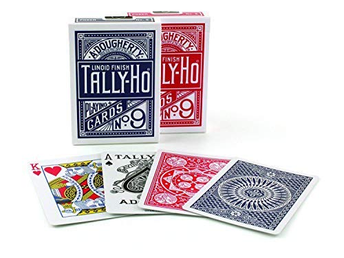 US Playing Card Company - Pokerkarten - TALLY-HO Circle Blau US Playing Card Company - Pokerkarten - TALLY-HO Circle Blau von Tally Ho