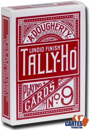 Tally-Ho Fan Red (US Playing Card Company) von Tally-Ho