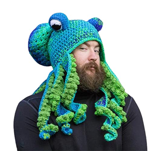 Taloit Häkelmütze Octopus Hut Tintenfisch Hut Unisex Strick Oktopus Hut Winter Warm Octopus Hut Einzigartige Weiche Crochet Beanies Ein Sehr Gute Geburtstag Weihnachten Gft Für Halloween Kostüm Taloit Häkelmütze Octopus Hut Tintenfisch Hut Unisex Strick Oktopus Hut Winter Warm Octopus Hut Einzigartige Weiche Crochet Beanies Ein Sehr Gute Geburtstag Weihnachten Gft Für Halloween Kostüm von Taloit