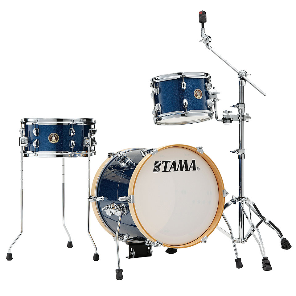 Tama Club Jam LJK36S-ISP Suitcase Kit 16" Indigo Sparkle Shellset von Tama