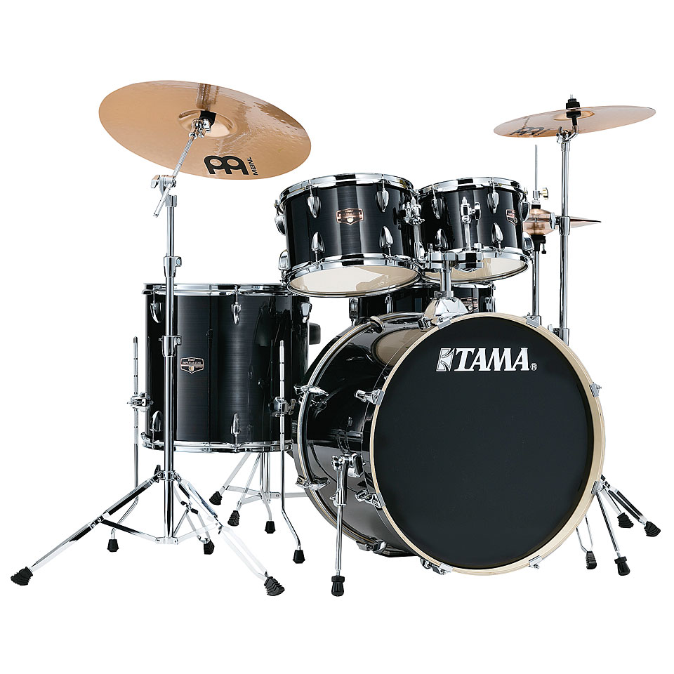 Tama Imperialstar IP58H6W-HBK Hairline Black 18" Schlagzeug von Tama