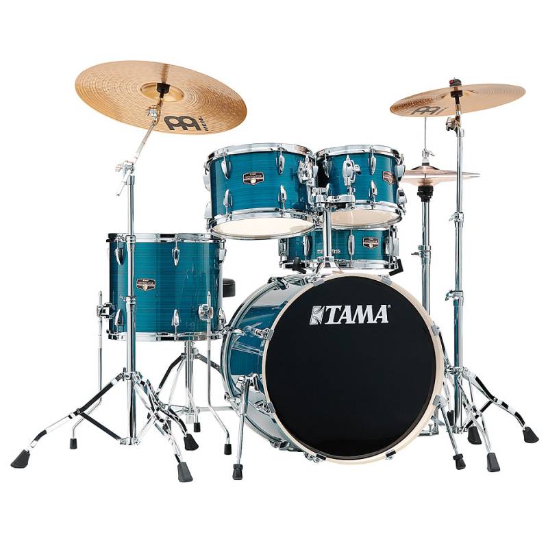 Tama Imperialstar IP58H6W-HLB Hairline Blue 18" Schlagzeug von Tama