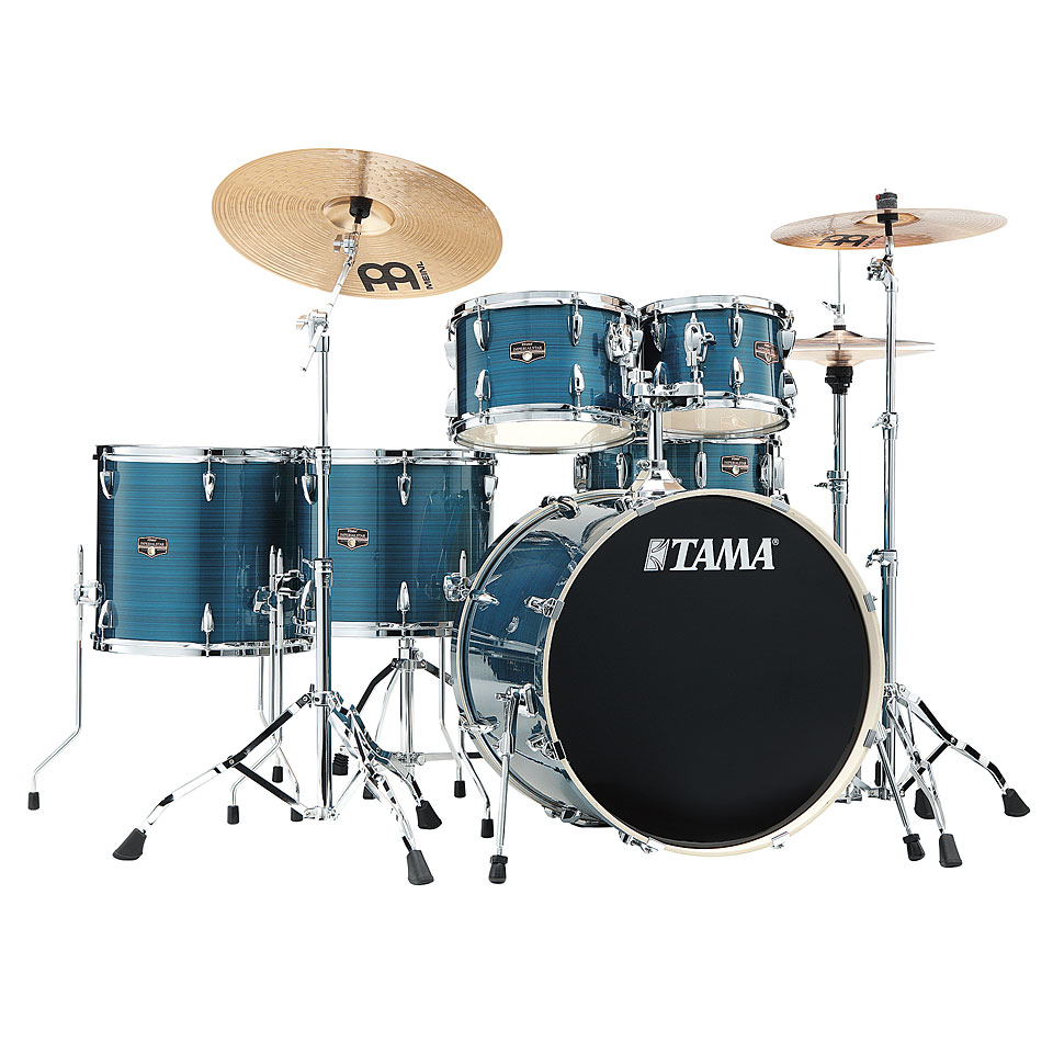 Tama Imperialstar IP62H6W-HLB Hairline Blue 22" Schlagzeug von Tama