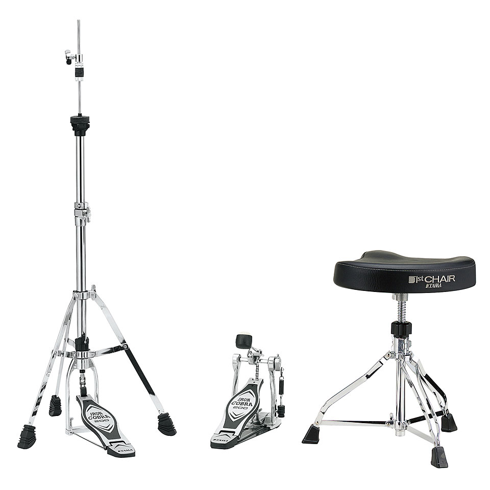 Tama Iron Cobra 200 Hardware Kit HED3G Hardware-Set Tama Iron Cobra 200 Hardware Kit HED3G Hardware-Set von Tama