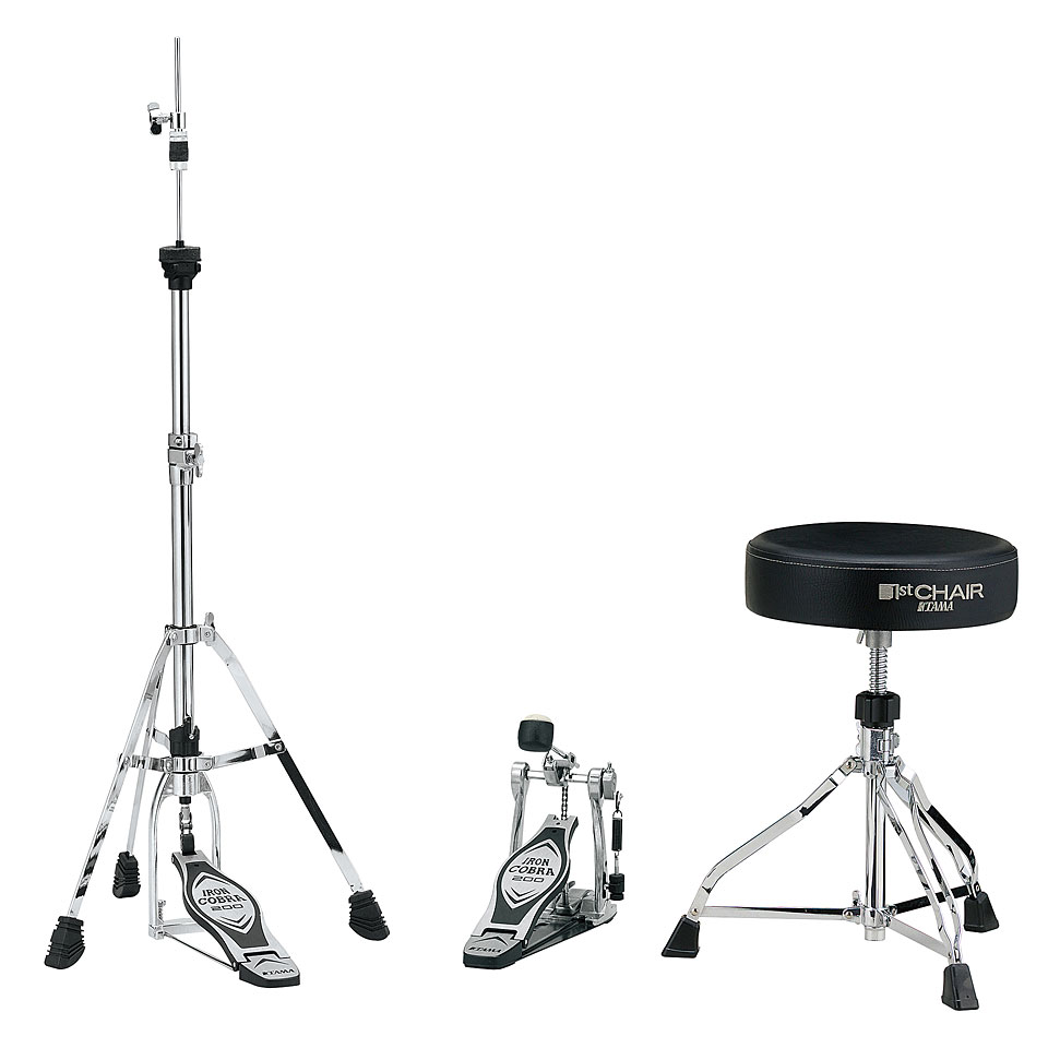 Tama Iron Cobra 200 Hardware Kit HED3R Hardware-Set Tama Iron Cobra 200 Hardware Kit HED3R Hardware-Set von Tama
