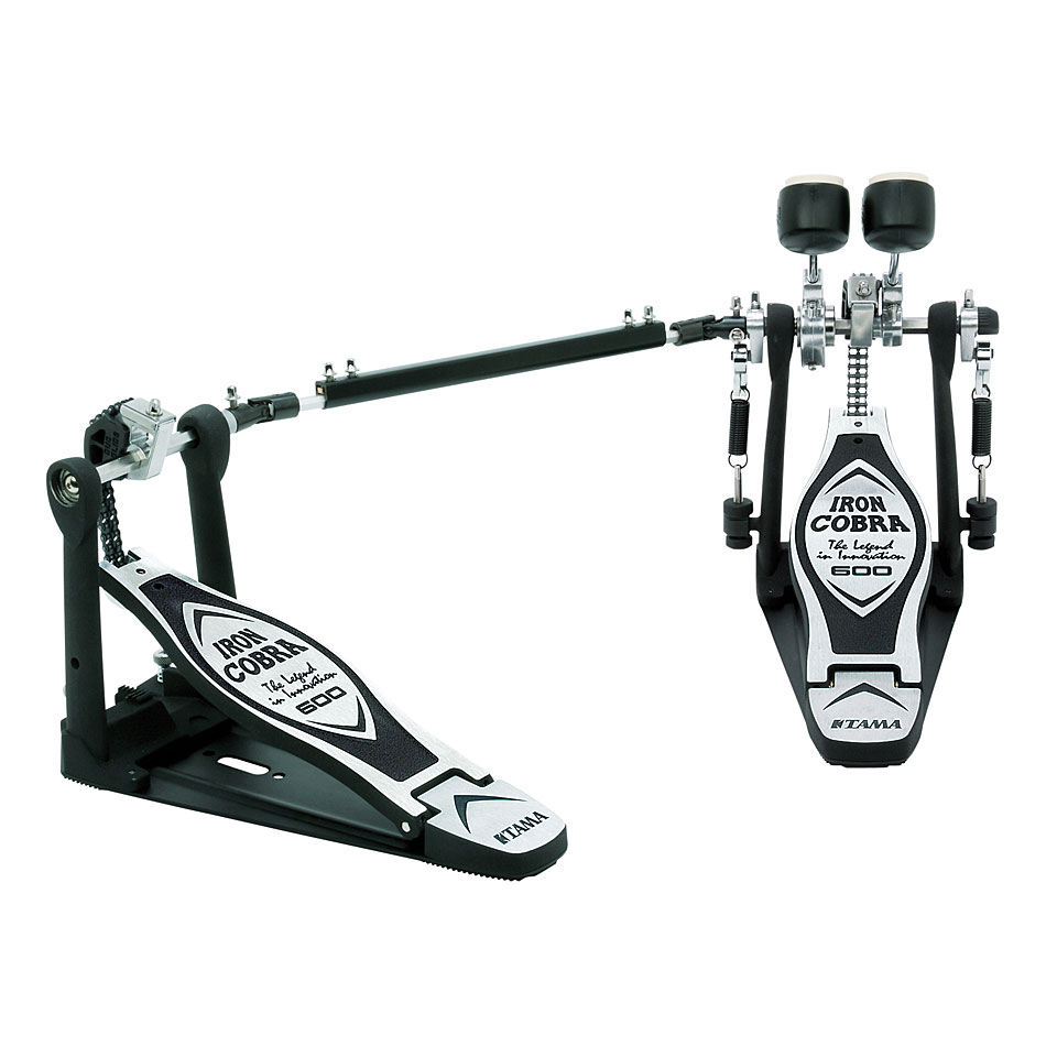 Tama Iron Cobra HP600DTW Duo Glide Twin Pedal Fußmaschine Tama Iron Cobra HP600DTW Duo Glide Twin Pedal Fußmaschine von Tama