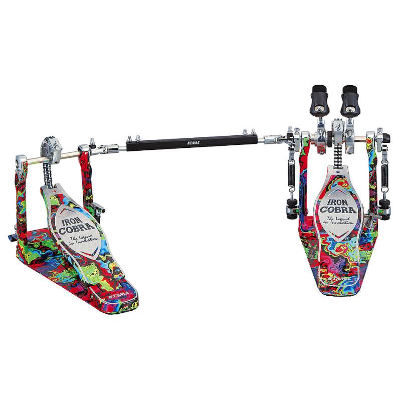 Tama Iron Cobra HP900RWMPR Psychedelic Rainbow Rolling Glide Double von Tama