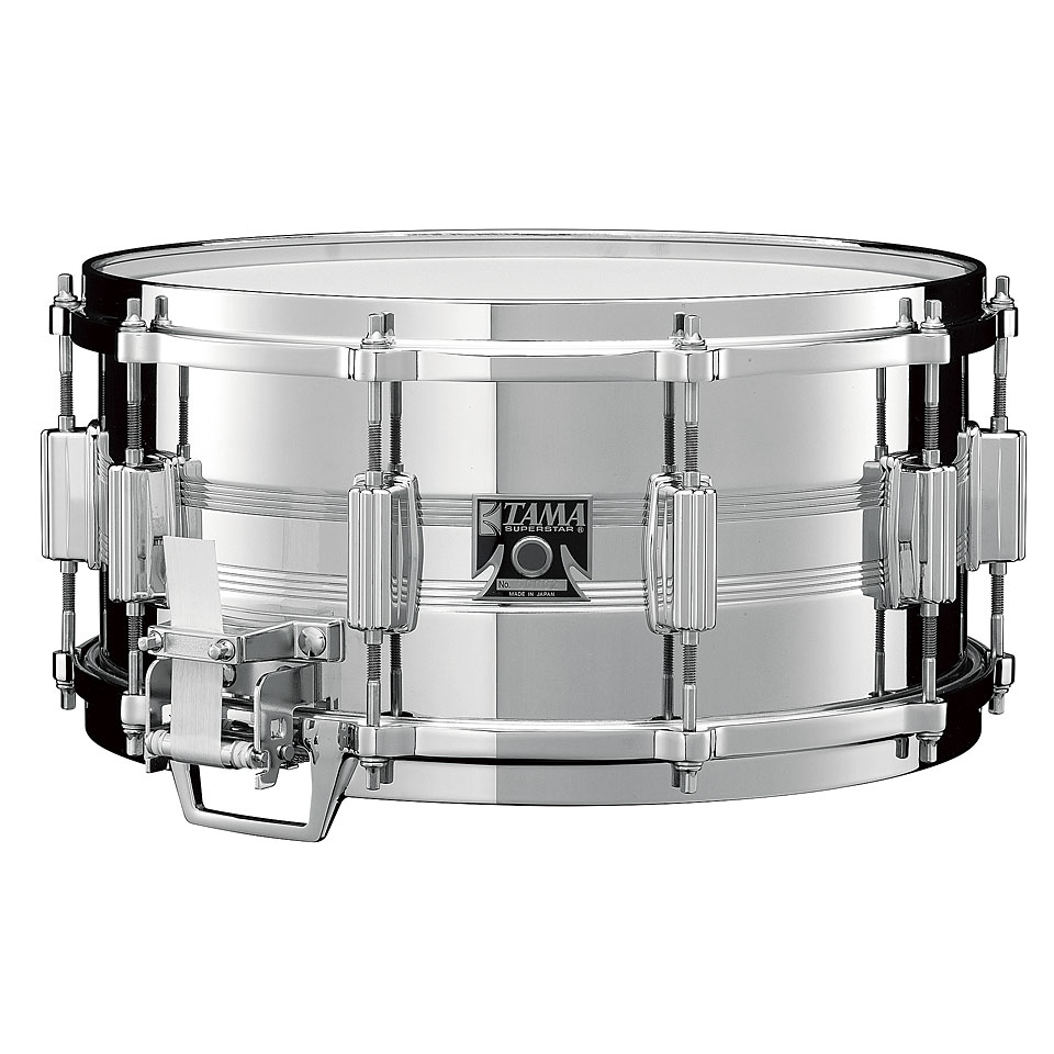 Tama Mastercraft 8056 14" x 6,5" Steel Snare Snare Drum Tama Mastercraft 8056 14" x 6,5" Steel Snare Snare Drum von Tama