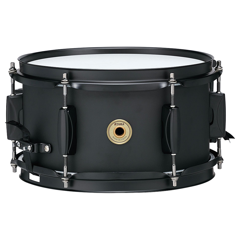 Tama Metalworks BST1055MBK 10" x 5,5" Black Steel Snare Snare Drum von Tama