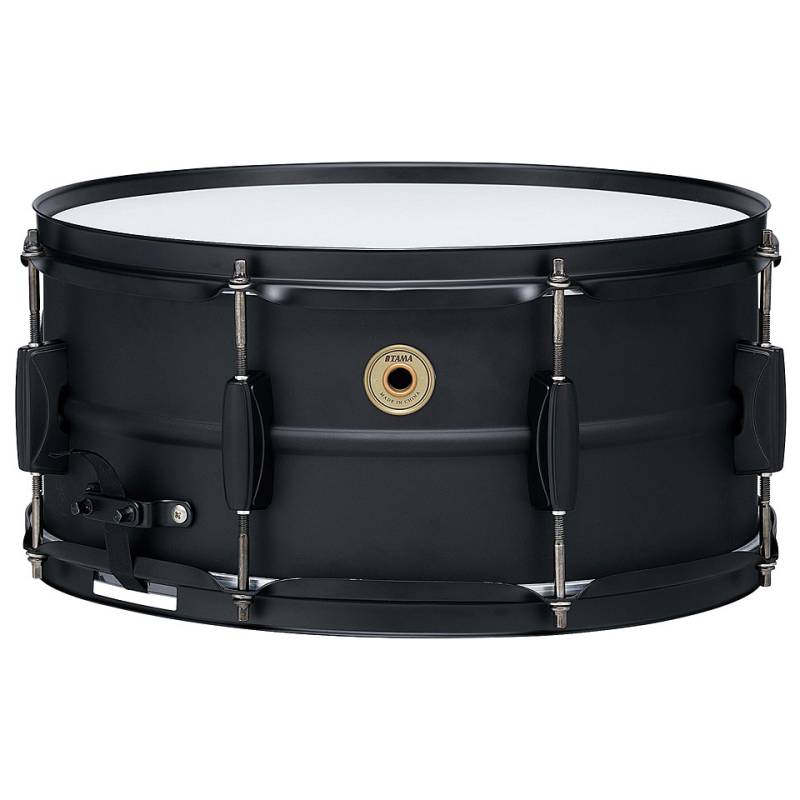 Tama Metalworks BST1465BK 14" x 6,5" Black Steel Snare Snare Drum von Tama