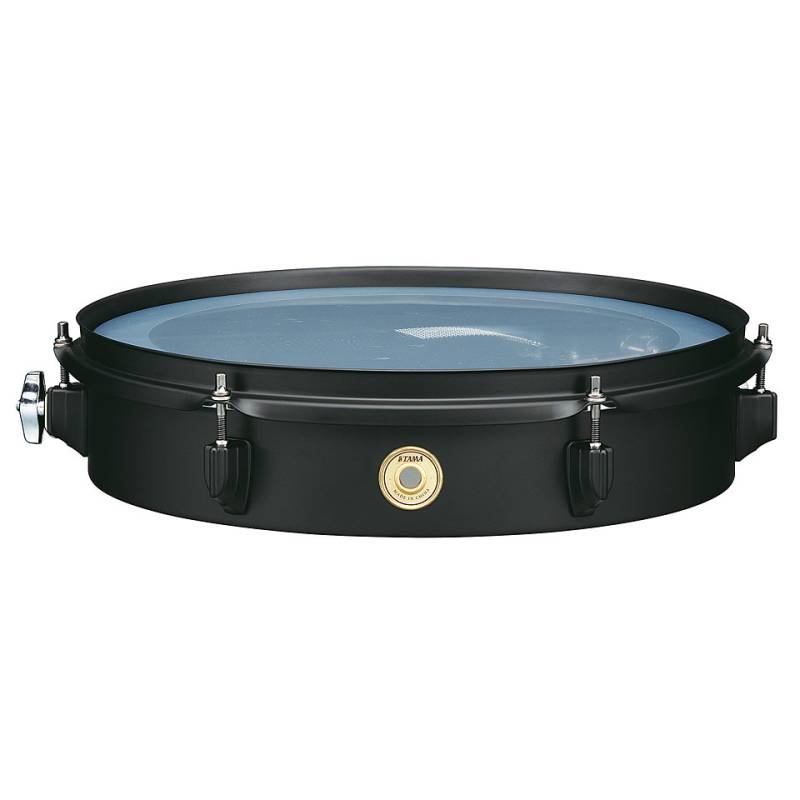 Tama Metalworks Effect BST143MBK 14" x 3" Black Steel Mini-Tymp Snare von Tama