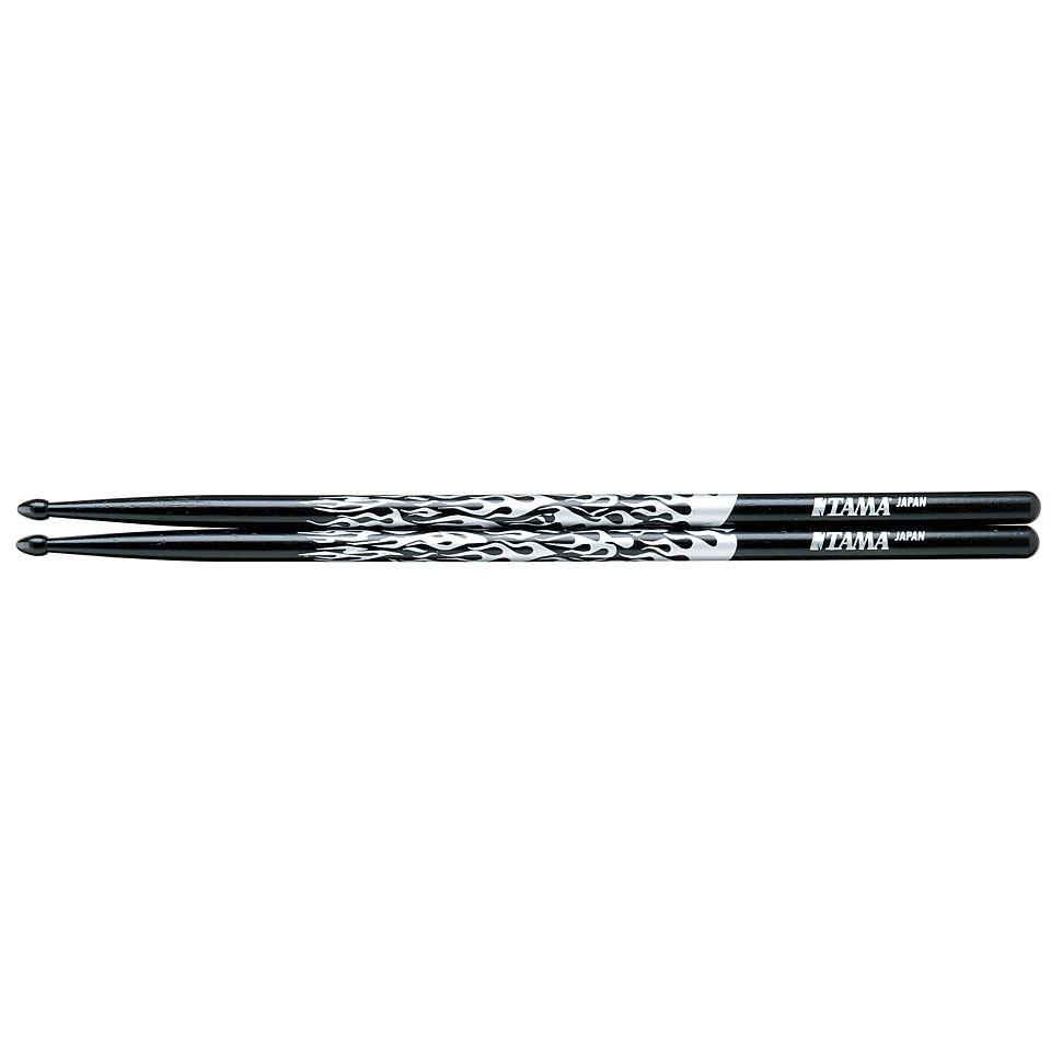 Tama O5A-F-BS Silver Rhythmic Fire 5A black Drumsticks Tama O5A-F-BS Silver Rhythmic Fire 5A black Drumsticks von Tama