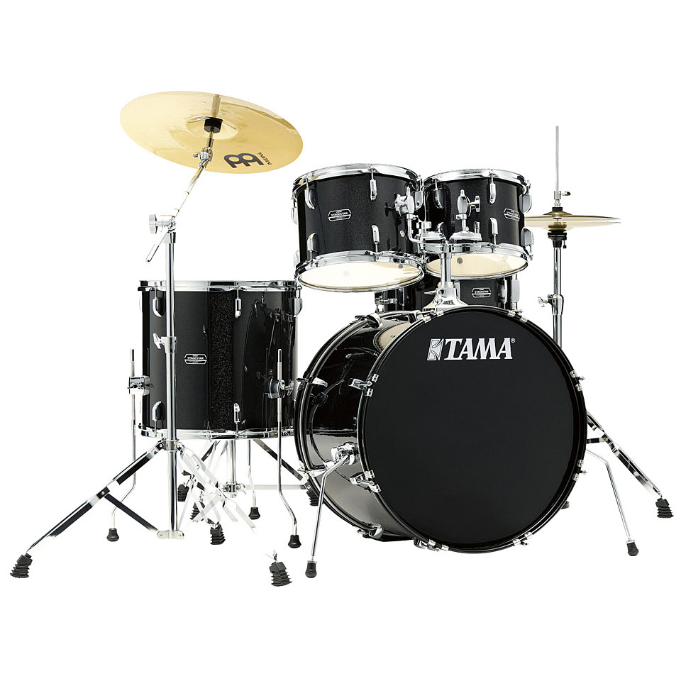 Tama Stagestar ST52H5-BNS 22" Black Night Sparkle Complete Drum Set von Tama