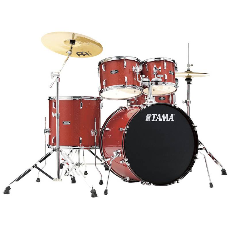Tama Stagestar ST52H5-CDS 22" Candy Red Sparkle Complete Drum Set von Tama
