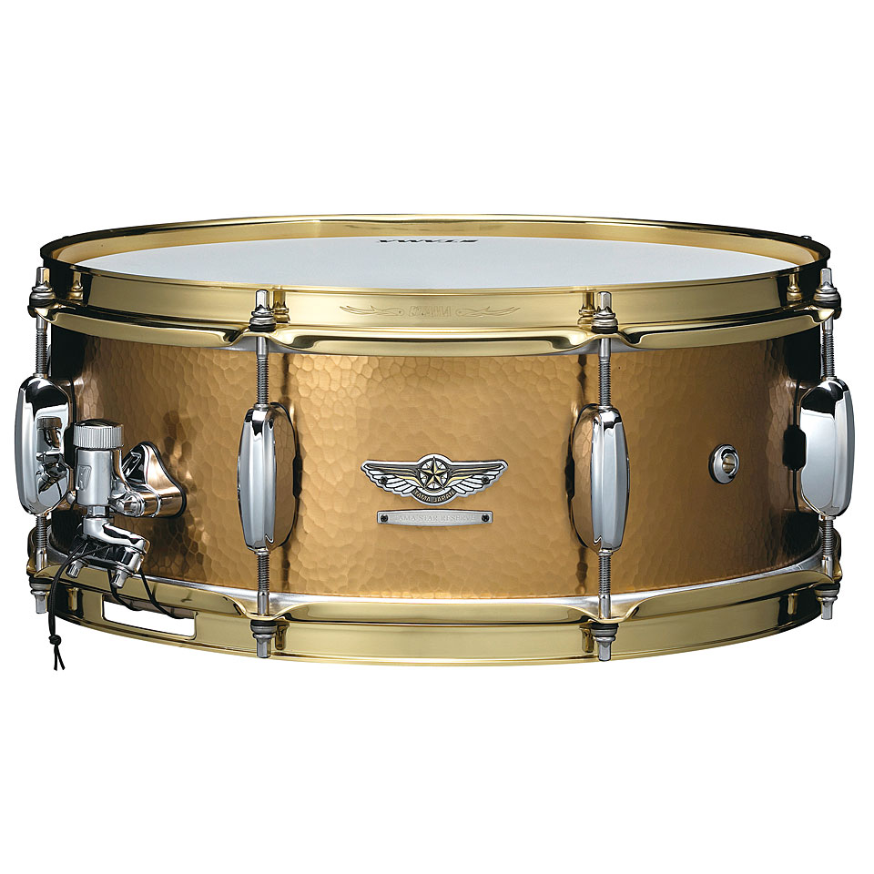 Tama Star Reserve TBRS1455H 14" x 5,5" Hand Hammered Brass Snare von Tama