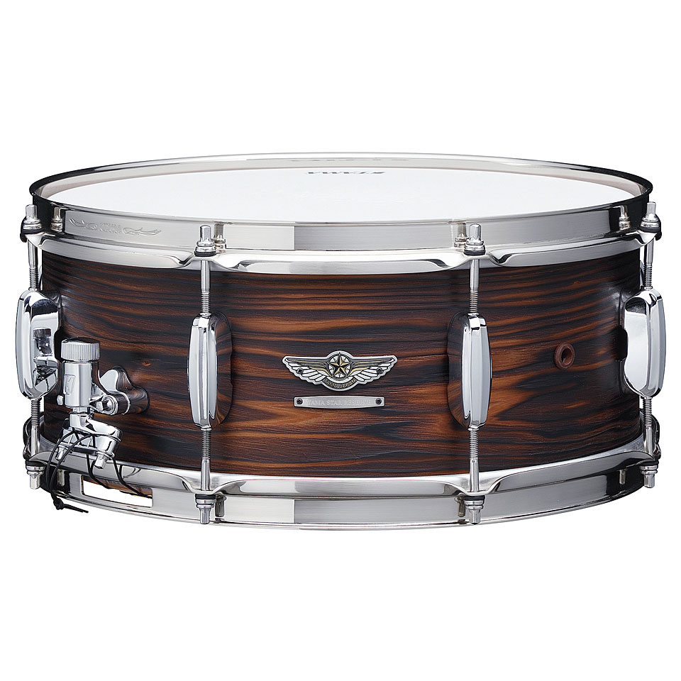 Tama Star Reserve TLJC146-BOC Solid Japanese Burnt Oiled Cedar 14" x von Tama