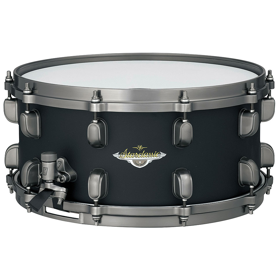 Tama Starclassic Maple MAS1465U-FBK 14" x 6,5" Flat Black Snare Drum von Tama