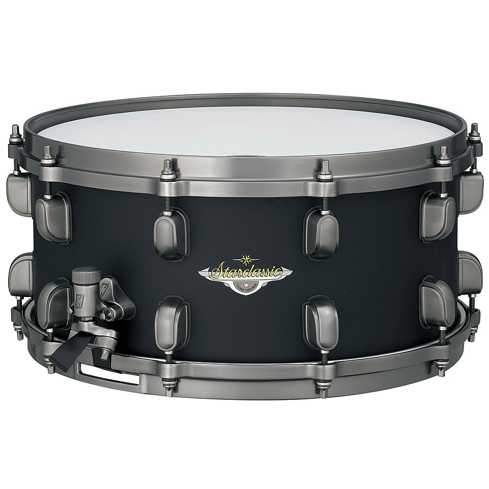 Tama Starclassic Maple MAS1465U-FBK 14" x 6,5" Flat Black Snare Drum Tama Starclassic Maple MAS1465U-FBK 14" x 6,5" Flat Black Snare Drum von Tama