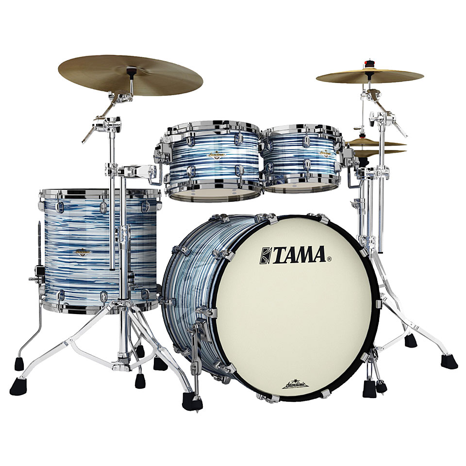 Tama Starclassic Maple 22" 4 Pcs. Blue & White Oyster Shell Set Tama Starclassic Maple 22" 4 Pcs. Blue & White Oyster Shell Set von Tama