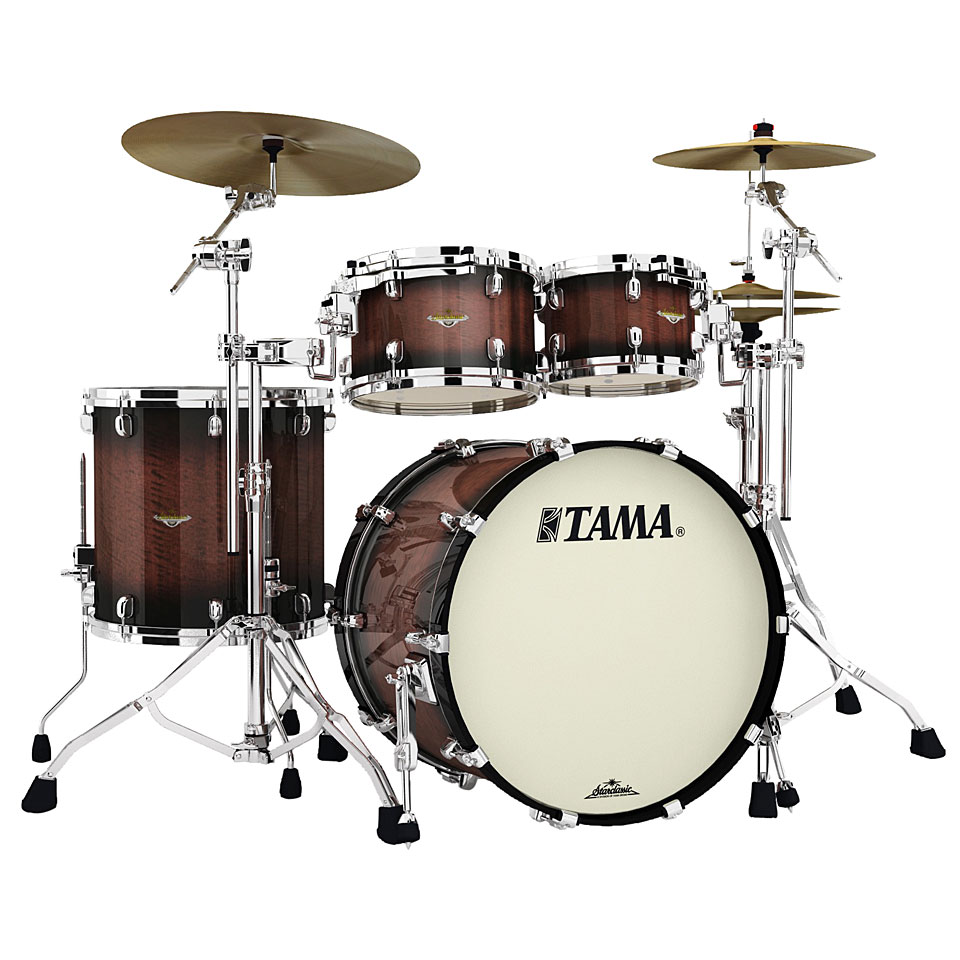 Tama Starclassic Maple 22" 4 Pcs. Tobacco Sunburst Movingui Shell Set Tama Starclassic Maple 22" 4 Pcs. Tobacco Sunburst Movingui Shell Set von Tama