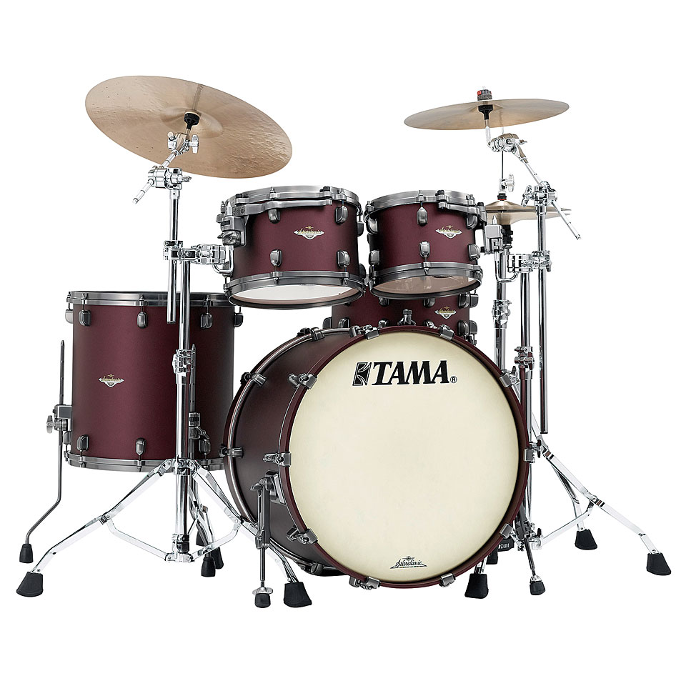 Tama Starclassic Maple MA42TZUS-FBM 22" Flat Burgundy Metallic von Tama