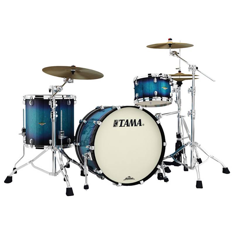 Tama Starclassic Maple MA32CZS-MEB 22" Molten Electric Blue Burst von Tama