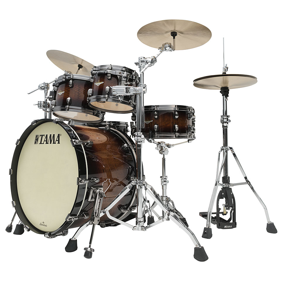 Tama Starclassic Maple ME42TZUS-VTBV 22" Tobacco Sunburst Movingui 4 von Tama