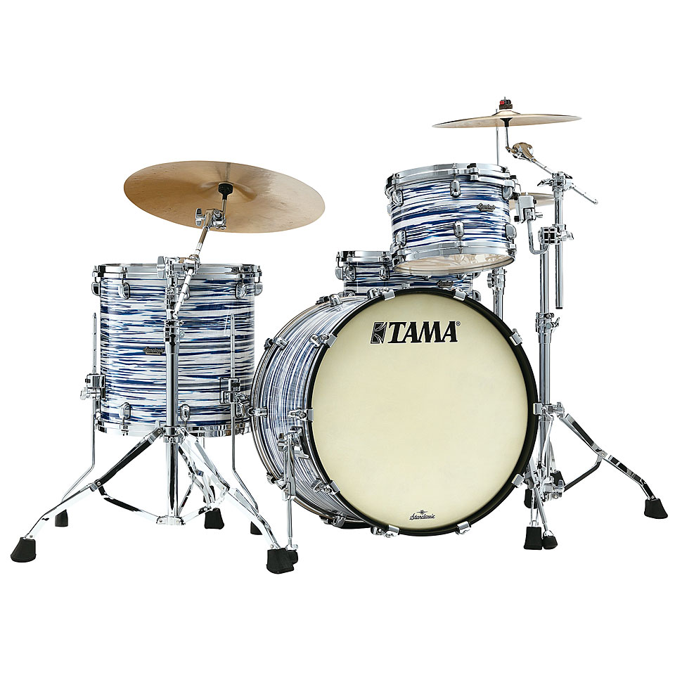 Tama Starclassic Maple MR32CZBNS-BWO Blue & White Oyster 22" Shell von Tama