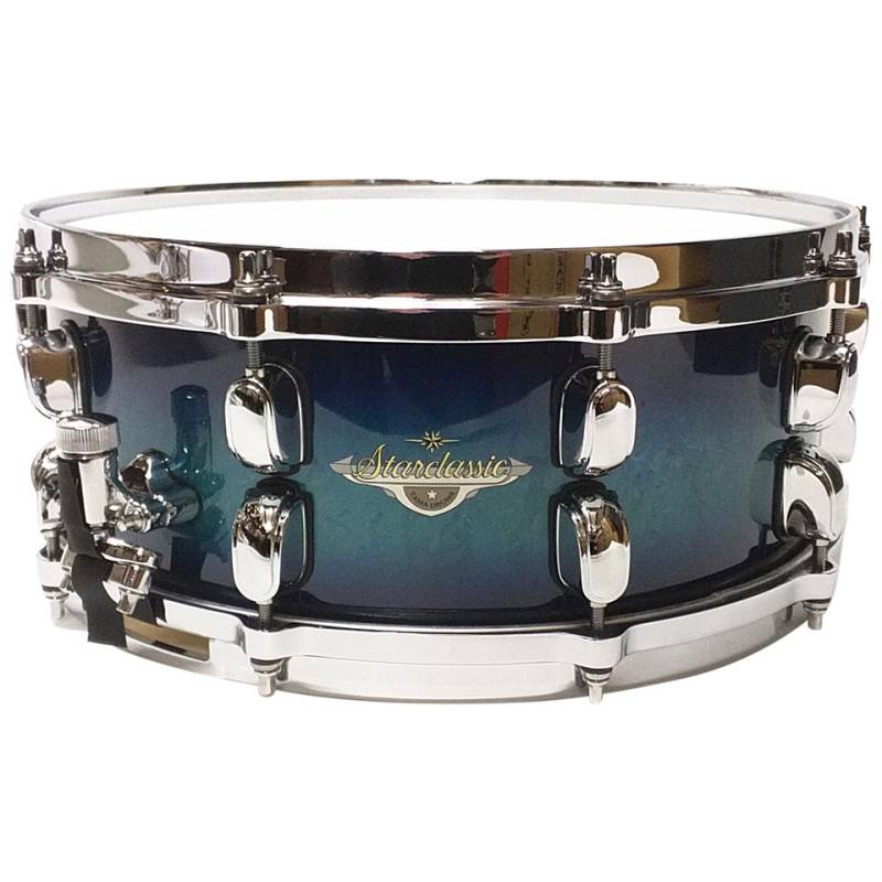 Tama Starclassic Maple MAS1455-MEB Molten Electric Blue Burst 14" x von Tama