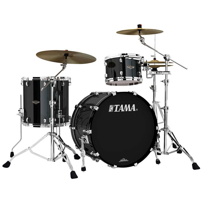 Tama Starclassic Walnut/Birch WBS32RZS-PBK 3pc Piano Black Schlagzeug von Tama