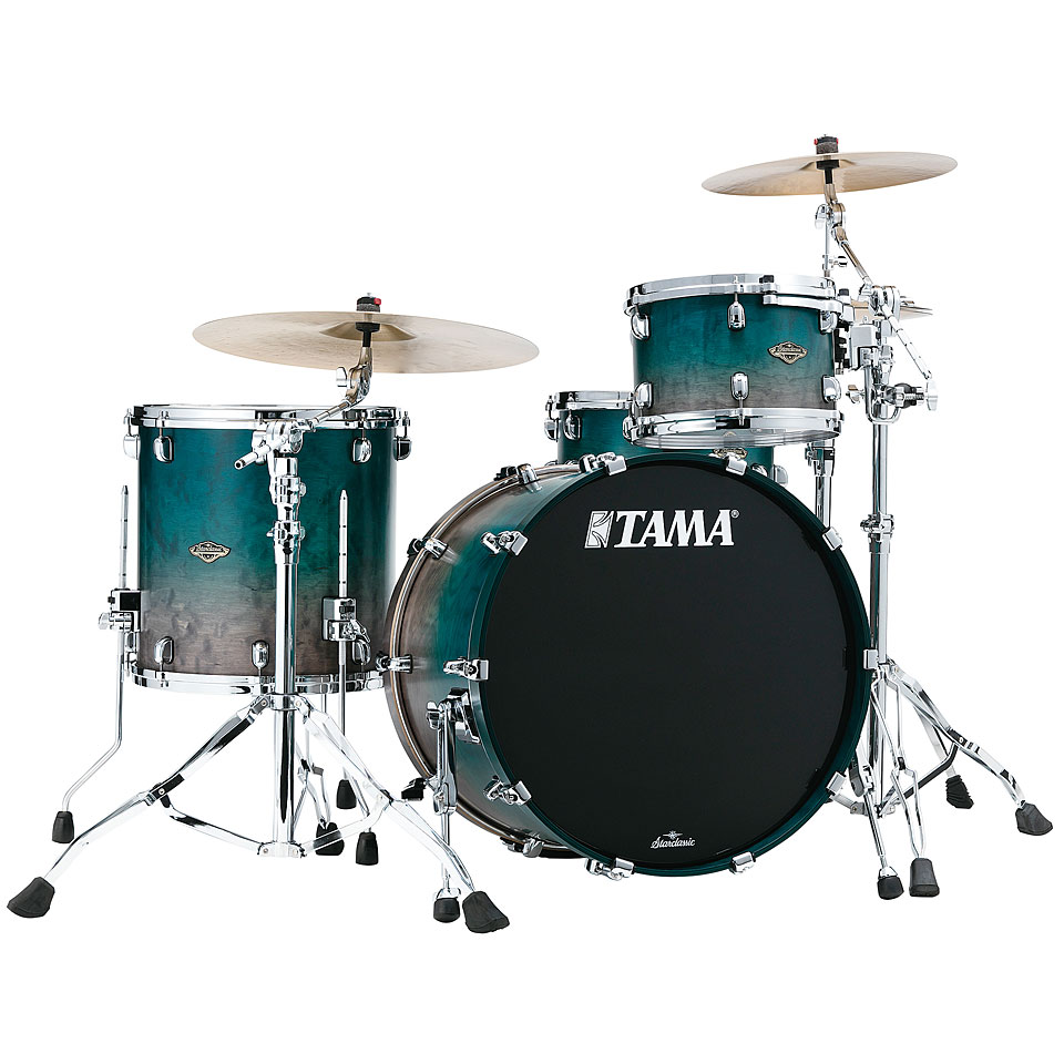 Tama Starclassic Walnut/Birch 3pc Satin Sapphire Fade Schlagzeug von Tama