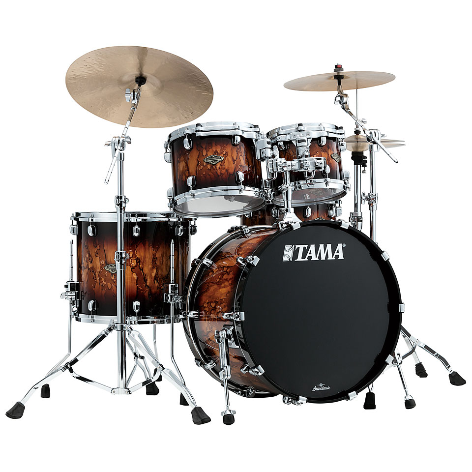 Tama Starclassic Walnut/Birch WBS42S-MBR 4pc Molten Brown Burst Tama Starclassic Walnut/Birch WBS42S-MBR 4pc Molten Brown Burst von Tama