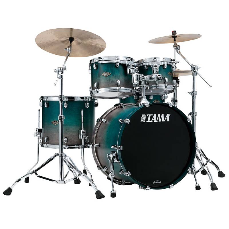 Tama Starclassic Walnut/Birch 4pc Satin Sapphire Fade Schlagzeug von Tama