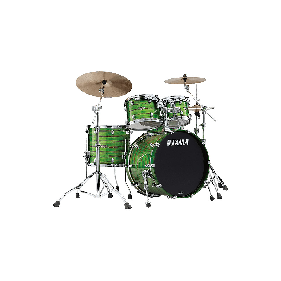 Tama Starclassic Walnut/Birch WBS42S-LSO 22" Lacquer Shamrock Oyster von Tama