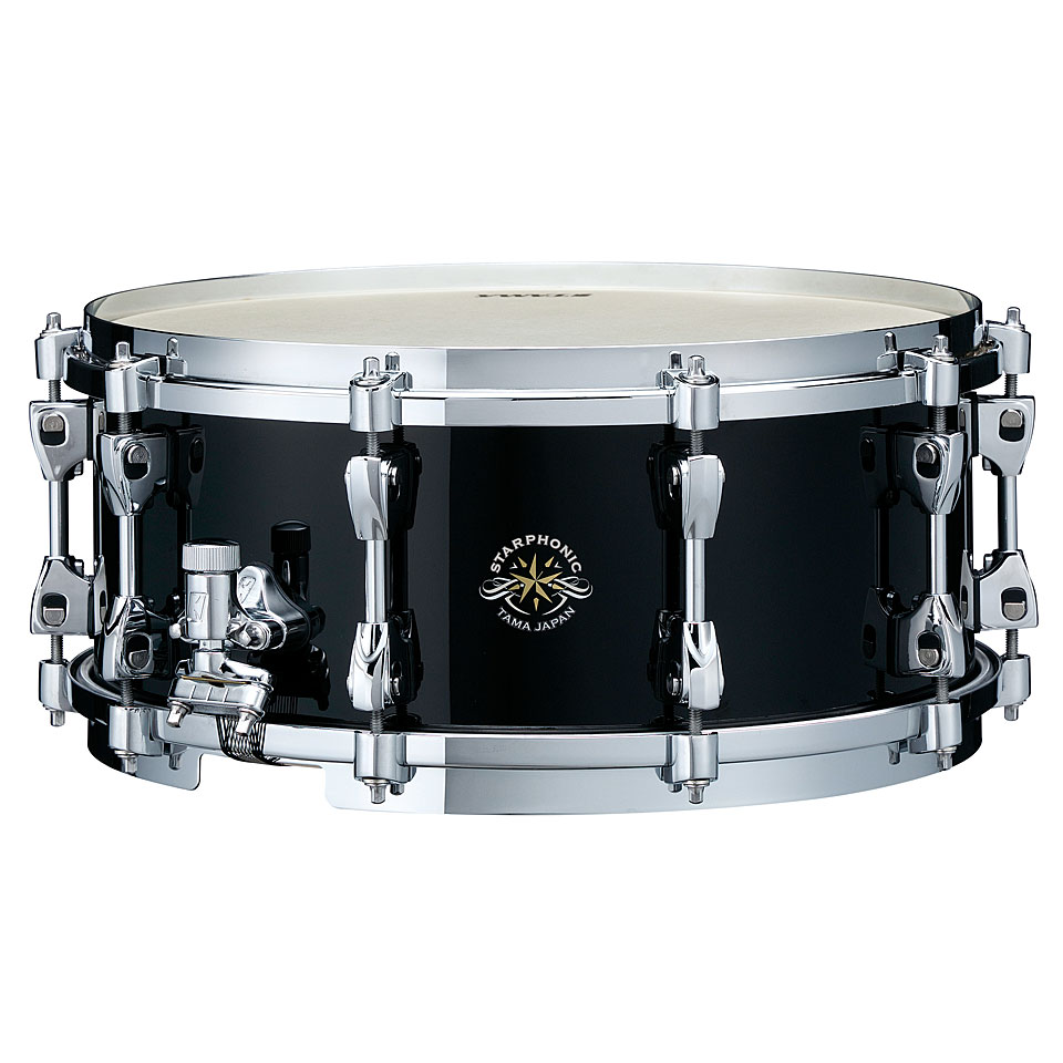 Tama Starphonic CMP146-PBK 14" x 6" Piano Black Concert Snare Snare Tama Starphonic CMP146-PBK 14" x 6" Piano Black Concert Snare Snare von Tama