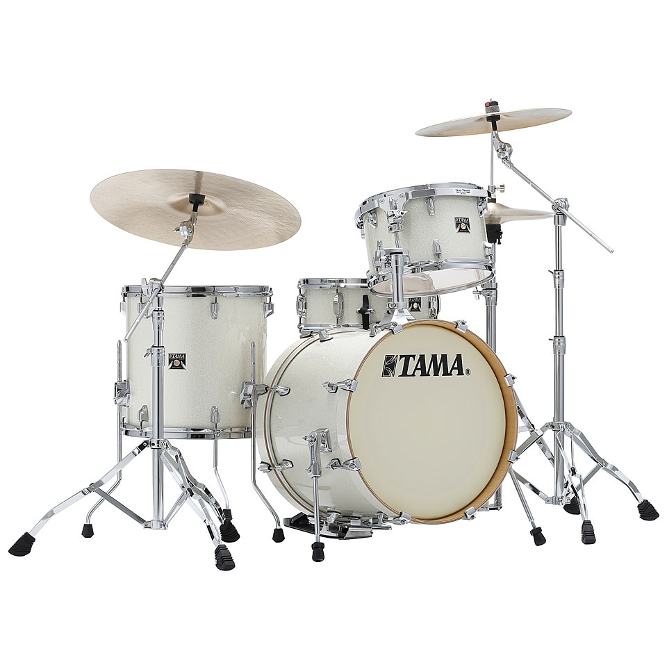 Tama Superstar Classic CK48-VWS 18" Vintage White Sparkle Schlagzeug Tama Superstar Classic CK48-VWS 18" Vintage White Sparkle Schlagzeug von Tama